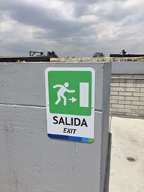 señales de seguridad humana